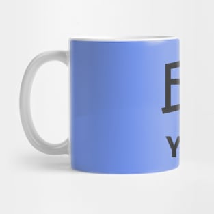 Chinese Surname Yau 邱 Mug